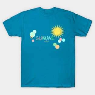 Summer vibes Colors of summer T-Shirt